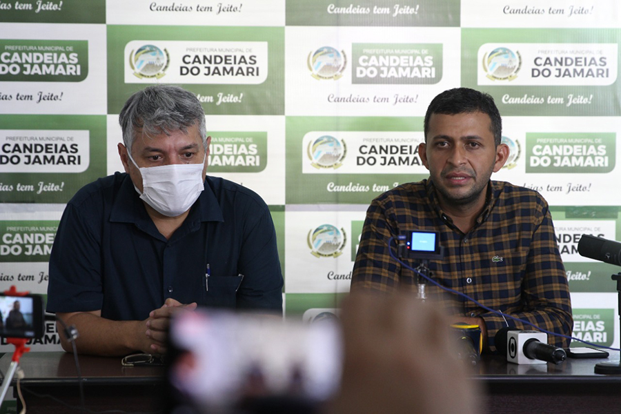 CANDEIAS DO JAMARI: Em coletiva de imprensa, prefeito esclarece sobre Operação Articulata - News Rondônia