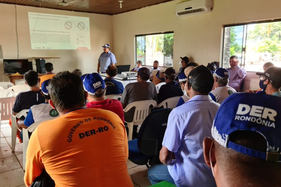 Servidores do DER são capacitados durante a 5ª Semana Interna de Prevenção a Acidentes de Trabalho - News Rondônia