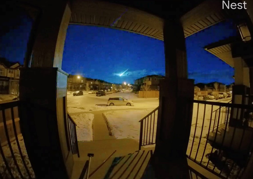VÍDEO: Câmera flagra meteoro no céu do Canadá - News Rondônia