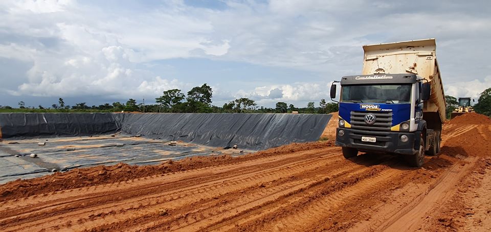 OBRAS DO ATERRO SANITÁRIO EM JARU CONTINUAM EM RITMO ACELERADO; PRIMEIRA CÉLULA DEVE RECEBER MAIS DE 20 TONELADAS DE LIXO DIARIAMENTE - News Rondônia