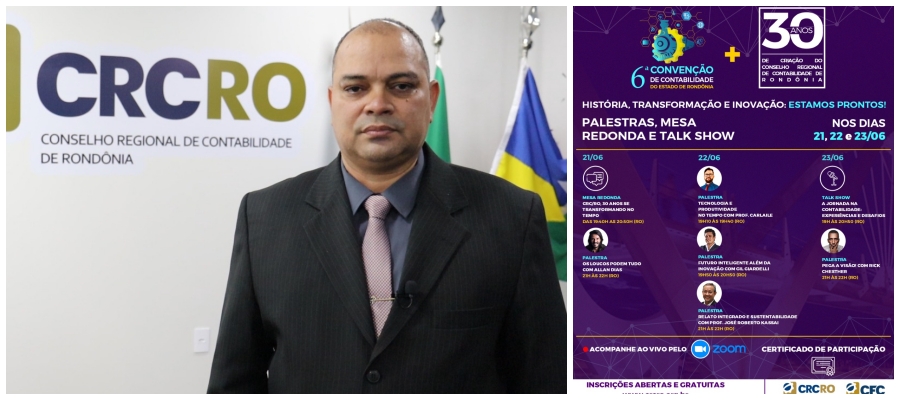CRC/RO realiza 6ª Convenção de Contabilidade em comemoração aos 30 anos de criação - News Rondônia