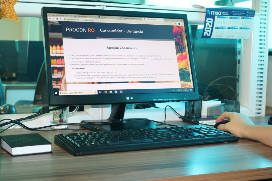 SINDEC - Integrado ao sistema online nacional, Procon Rondônia otimiza atendimento ao consumidor - News Rondônia