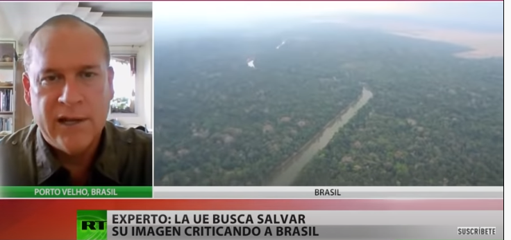 Desmatamento na Amazônia bate novo recorde e vira destaque na TV da Espanha com participação de professor da Unir - News Rondônia