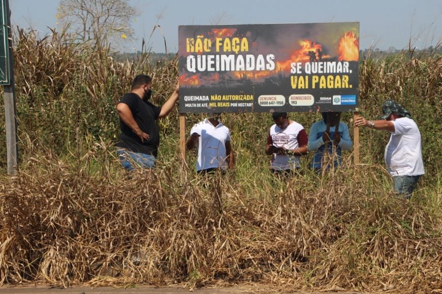 Ações da campanha de combate às queimadas em Rondônia são discutidas com órgãos de controle ambiental - News Rondônia