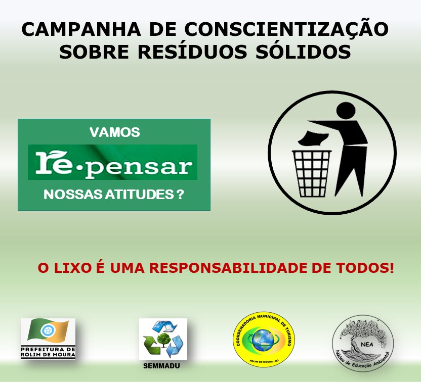 Rolim de Moura: Secretaria de Meio Ambiente lança campanha de conscientização sobre resíduos sólidos - News Rondônia
