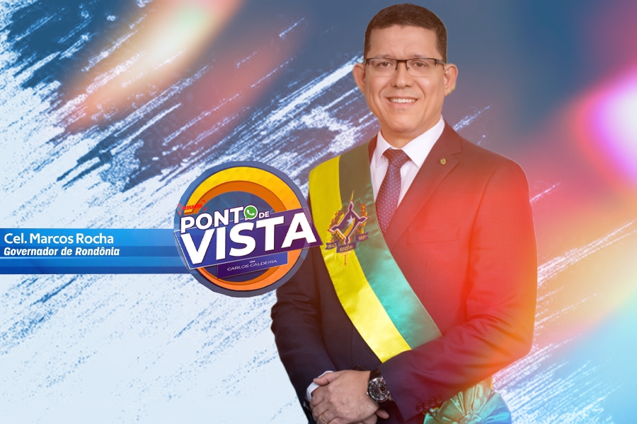 Governador Marcos Rocha é o entrevistado do programa Ponto de Vista desta quarta-feira (19) - News Rondônia