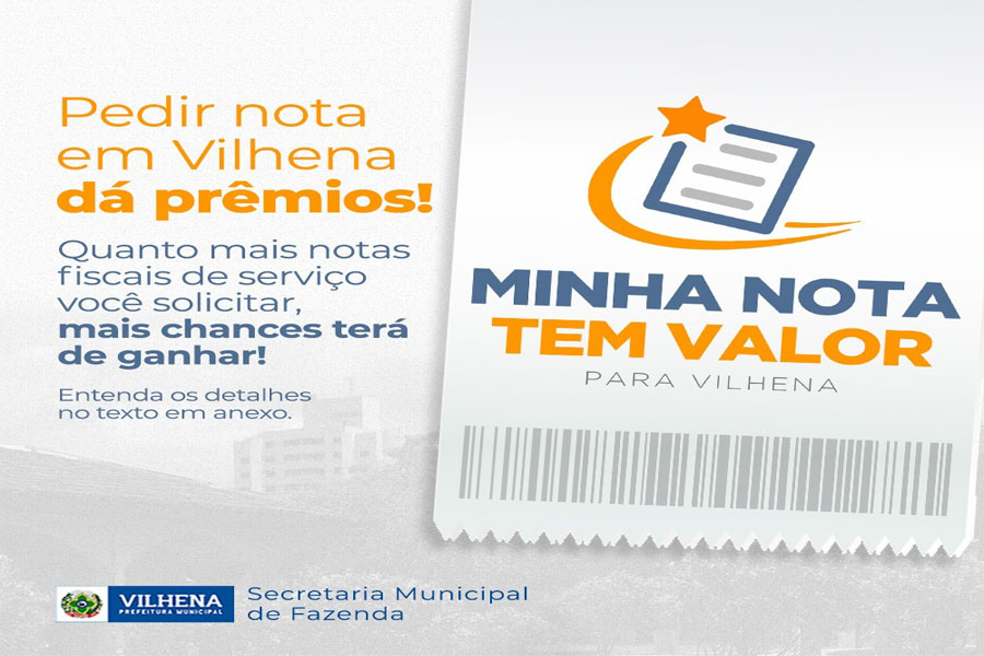Prefeitura sorteia primeira moto pelo programa "Minha Nota Tem Valor para Vilhena" - News Rondônia