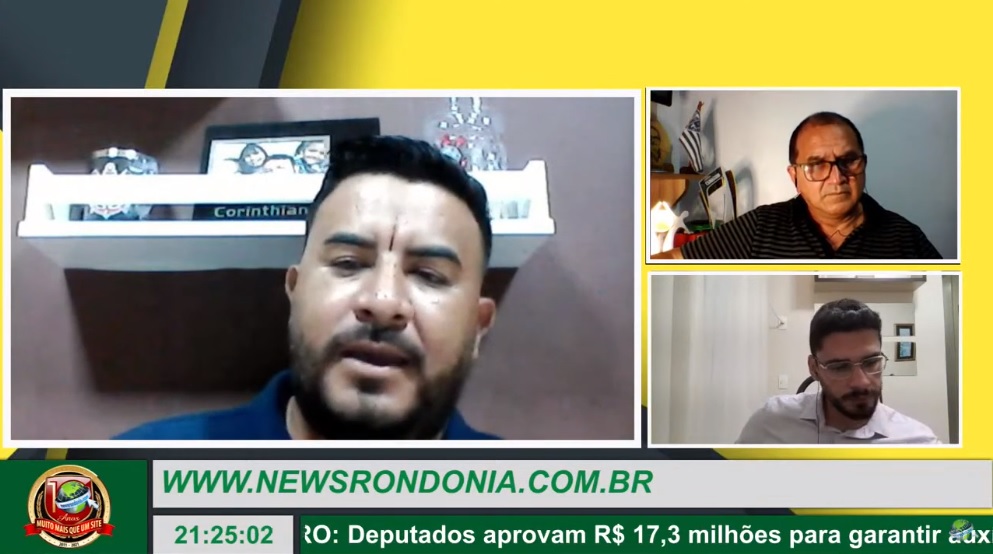 Vereador Carlos Damaceno diz 'Os profissionais de limpeza e cozinha dos hospitais precisam ser também prioridade na vacina contra a Covid-19' - News Rondônia