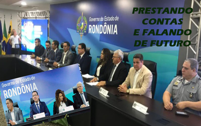 ROCHA FALA COM OTIMISMO DOS PRIMEIROS 100 DIAS E ANUNCIA PLANOS PARA O FUTURO DE SEU GOVERNO - News Rondônia