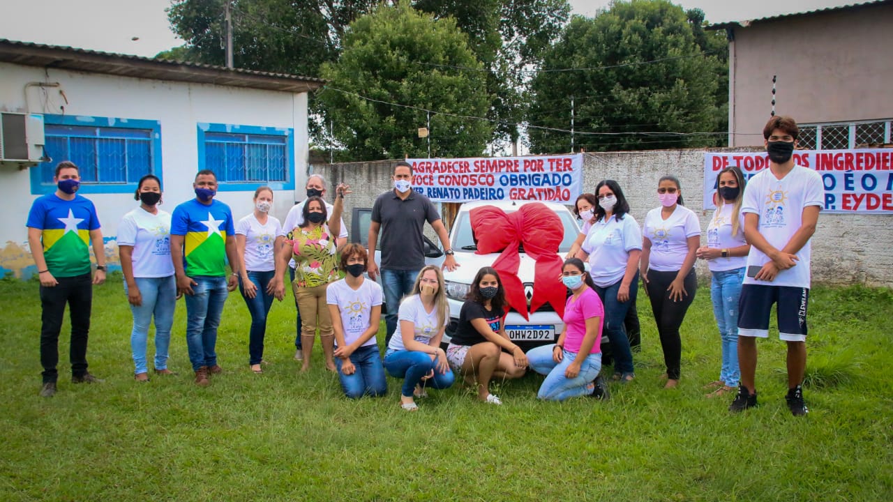 Deputado Eyder Brasil participa de entrega de veículo a ONG de Ariquemes - News Rondônia