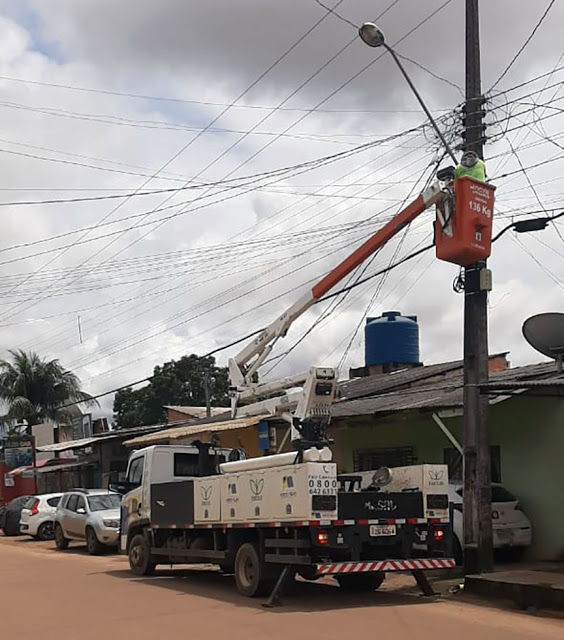 Iluminação Pública na extensão da Rua Três e Meio é revitalizada após solicitação do vereador Edimilson Dourado - News Rondônia