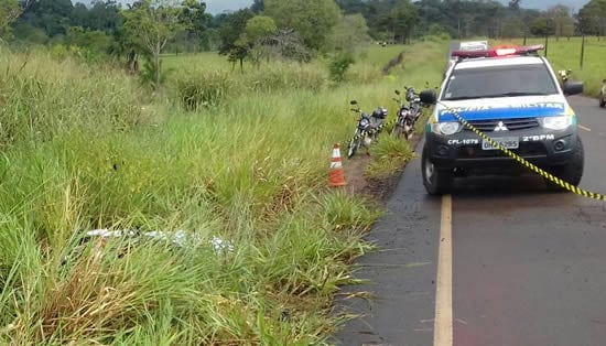 MOTOCICLISTA IDOSO MORRE APÓS PERDER CONTROLE DA DIREÇÃO E CAIR NA ZONA RURAL - News Rondônia