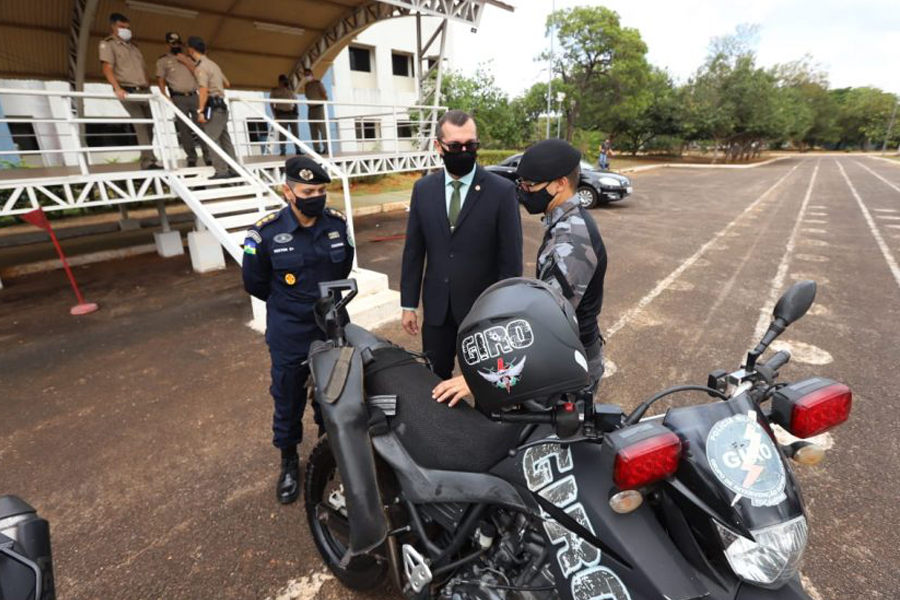 Sesdec busca referências para implantar modalidade de motopoliciamento tático em Rondônia - News Rondônia