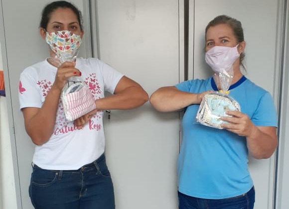 VOLUNTARIADO: AGENTES COMUNITÁRIOS DE SAÚDE DO CRISTO REI PRODUZEM MÁSCARAS PARA MORADORES DO BAIRRO - News Rondônia