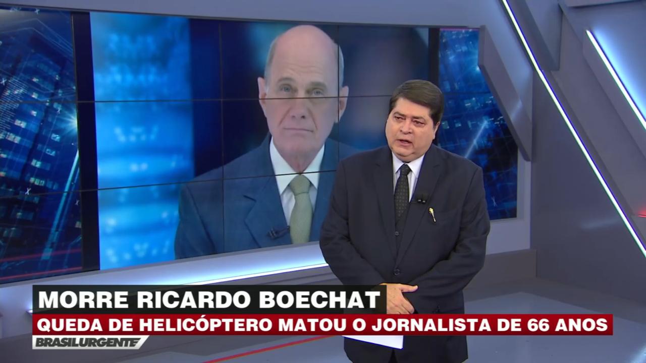 JORNALISTA JOSÉ LUIZ DATENA CHORA AO ANUNCIAR MORTE DE RICARDO BOECHAT - VEJA O VÍDEO - News Rondônia