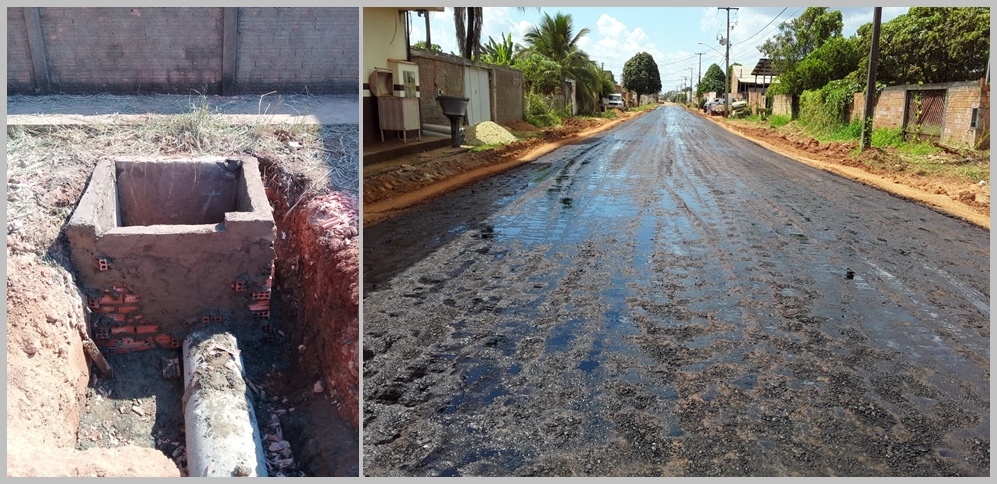 Tapa-buracos, drenagem, recapeamento e base para asfalto ocorrem em oito bairros de Porto Velho - News Rondônia