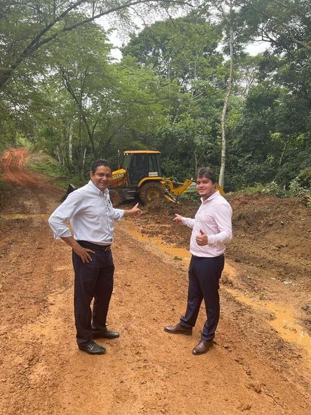 Vereador Raí Ferreira e Marcelo Reis acompanham recuperação das vicinais no Ramal Maravilha BR-319 - News Rondônia