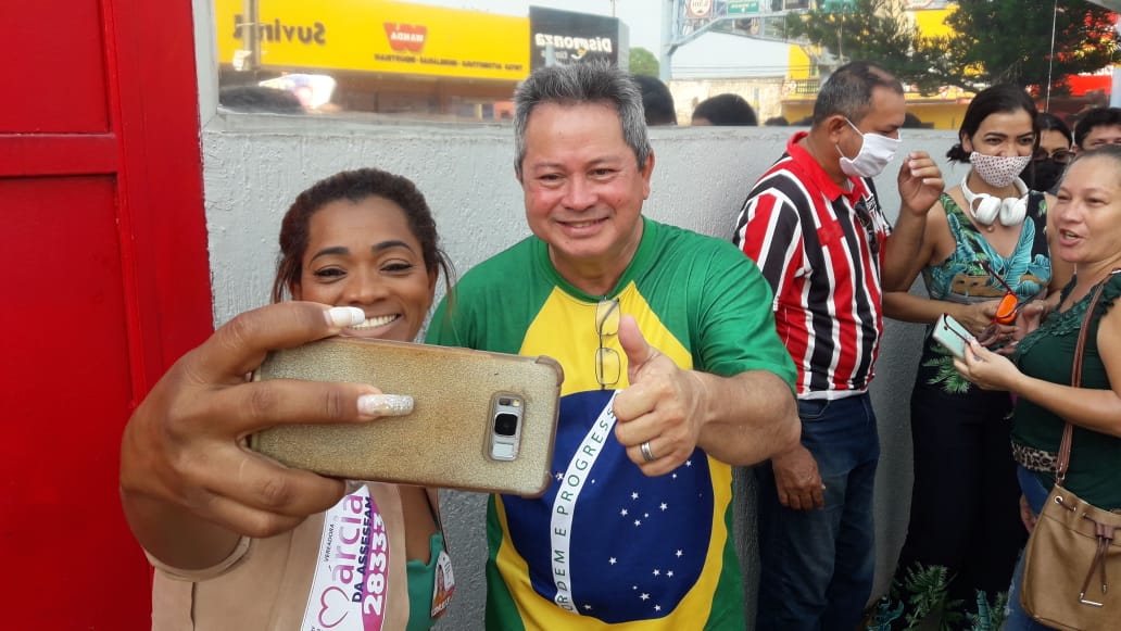 PRTB realiza a caminhada da vitória junto dos candidatos e apoiadores - News Rondônia