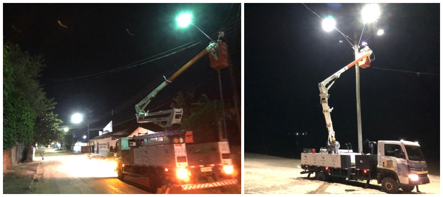 Começa a segunda fase de restauração da iluminação pública em Jaci-Paraná - News Rondônia