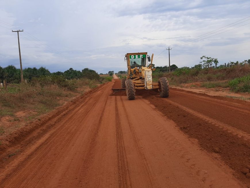 SERVIÇOS - Atendendo o Vale do Jamari, DER finaliza serviços de manutenção na RO-457 - News Rondônia
