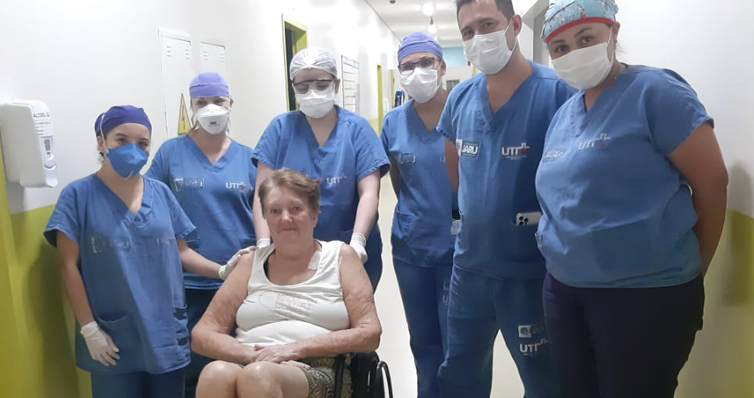 Mais uma paciente vence o Coronavírus e recebe alta da UTI municipal em Jaru - News Rondônia