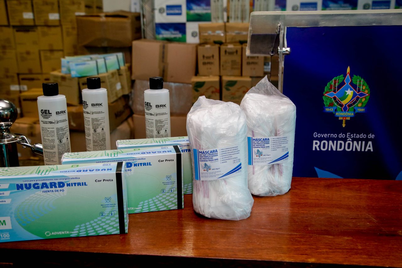 Rondônia recebe equipamentos de proteção individual da Secretaria Nacional de Segurança Pública - News Rondônia