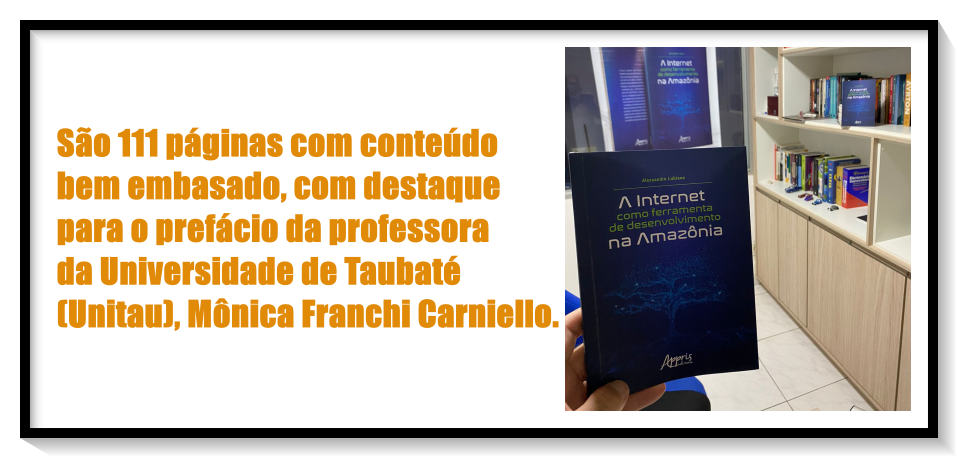 Impacto da Internet no distrito de Calama é tema de livro lançado por doutorando - News Rondônia