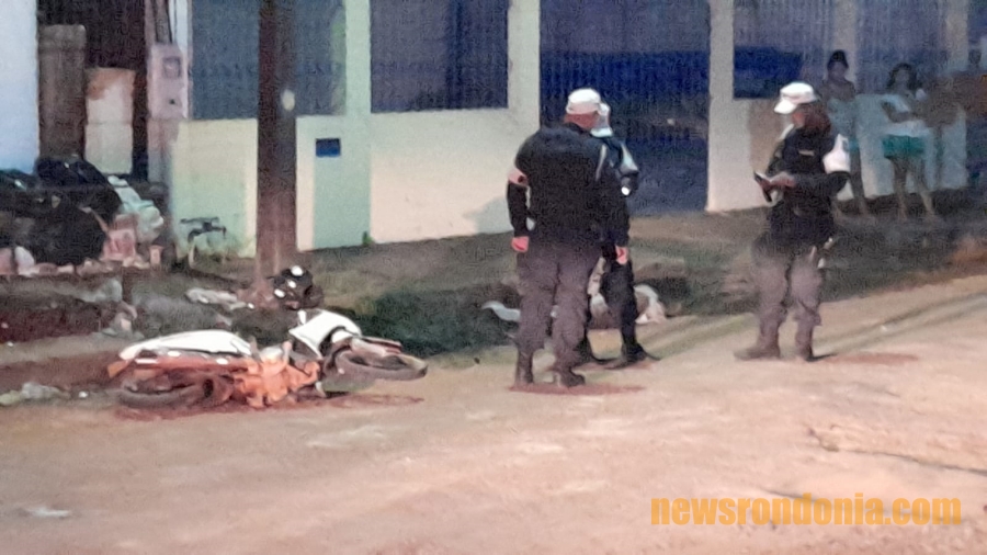 ATUALIZADA: Motociclista se envolve em acidente, foge e morre ao invadir preferencial e ser atingido por carro - News Rondônia