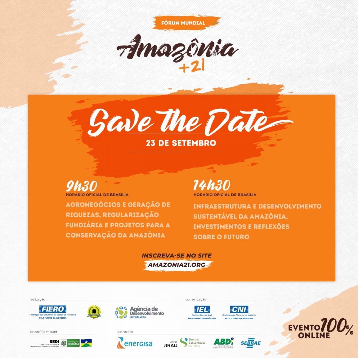 AMAZÔNIA +21 - Segundo encontro prévio ao Fórum Amazônia+21 será dia 23 de setembro - News Rondônia