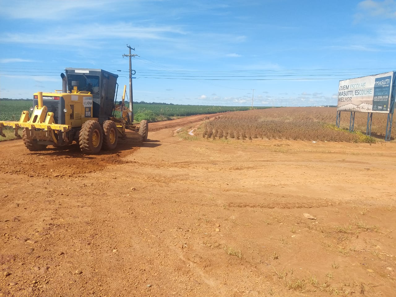 PREFEITURA DE VILHENA ATENDE PEDIDO DO DEPUTADO ANDERSON REALIZA LIMPEZA E PATROLAMENTO DA ESTRADA DE ACESSO AO PRESÍDIO CONE SUL - News Rondônia