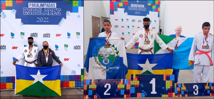 ESPORTE - Judoca Danilo Silva é tricampeão da Paralimpíadas Escolares Brasileiro - News Rondônia