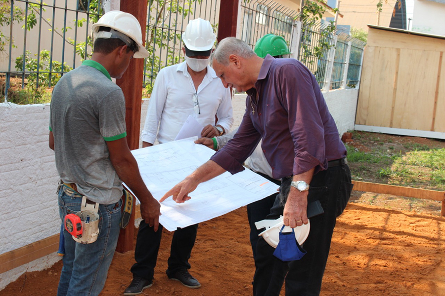 Adelino Follador visita Pista de Bocha e Escolas que receberam emendas de sua autoria - News Rondônia