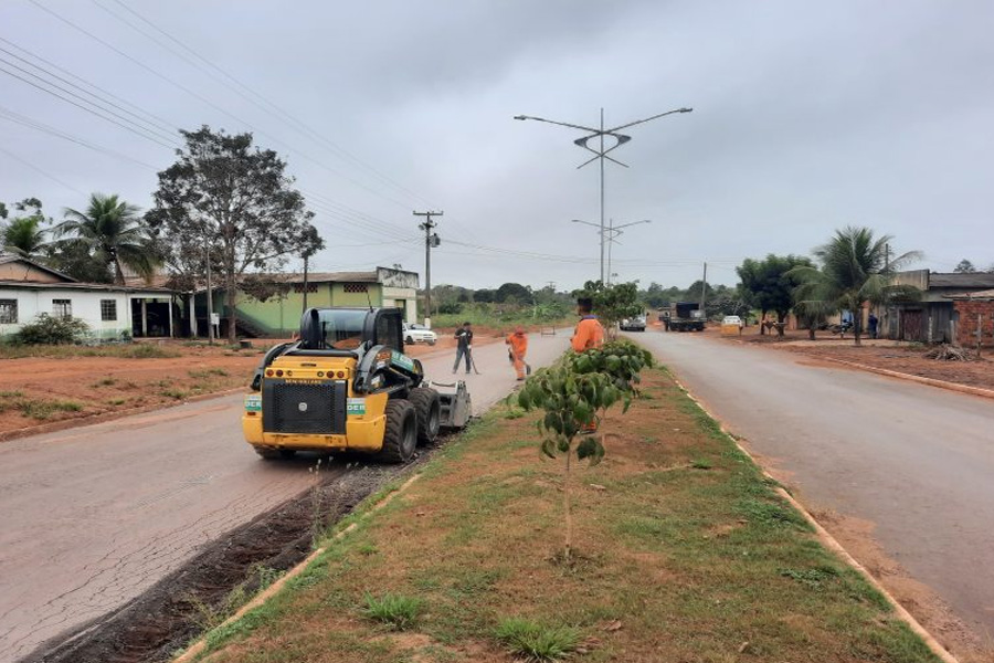 DER inicia operação tapa-buracos na RO-383 entre Cacoal ao distrito de Nova Estrela - News Rondônia