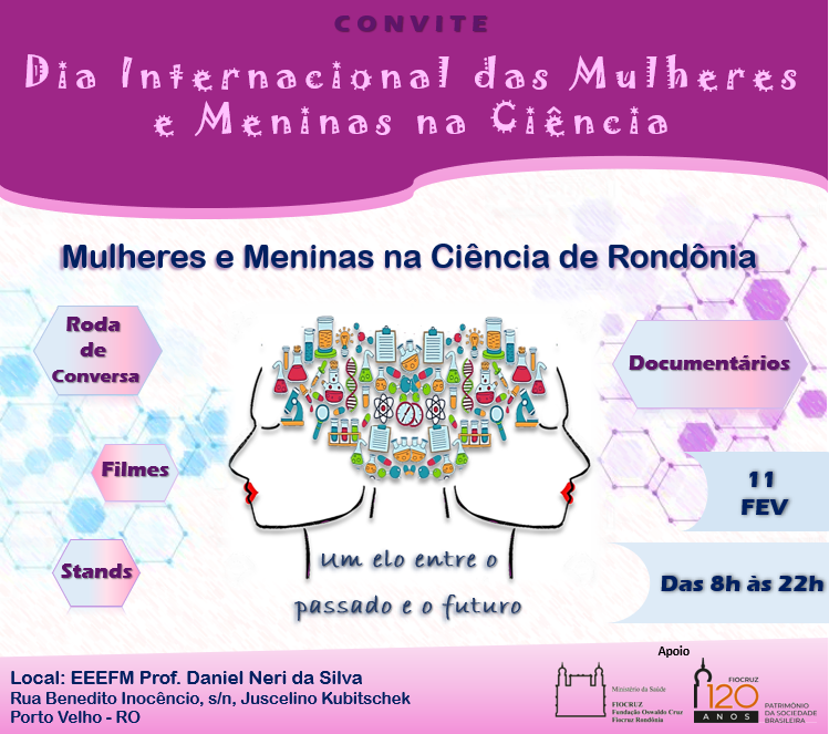 PROJETO MULHERES E MENINAS NA CIÊNCIA DE RONDÔNIA SERÁ REALIZADO NA ESCOLA DANIEL NERI - News Rondônia