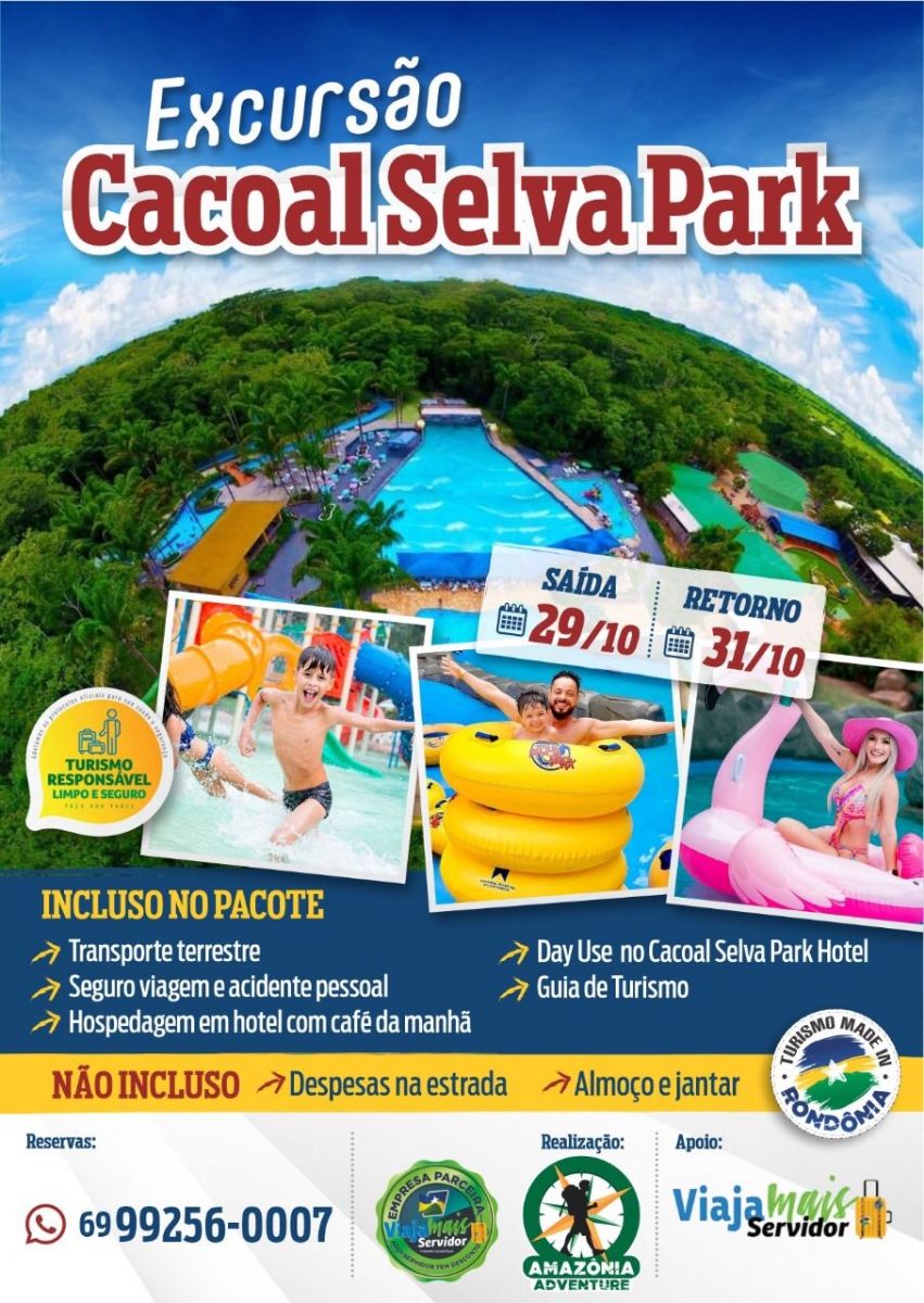 Tour nesse final de semana ao Cacoal Selva Park - News Rondônia
