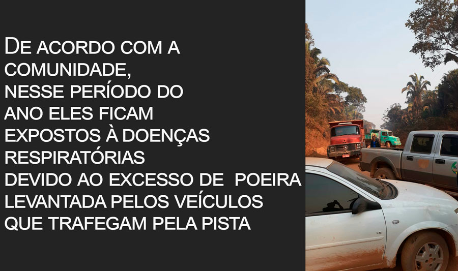 ESTRADA DOS JAPONESES VOLTA A SER FECHADA POR MANIFESTANTES QUE QUEREM ASFALTO - News Rondônia