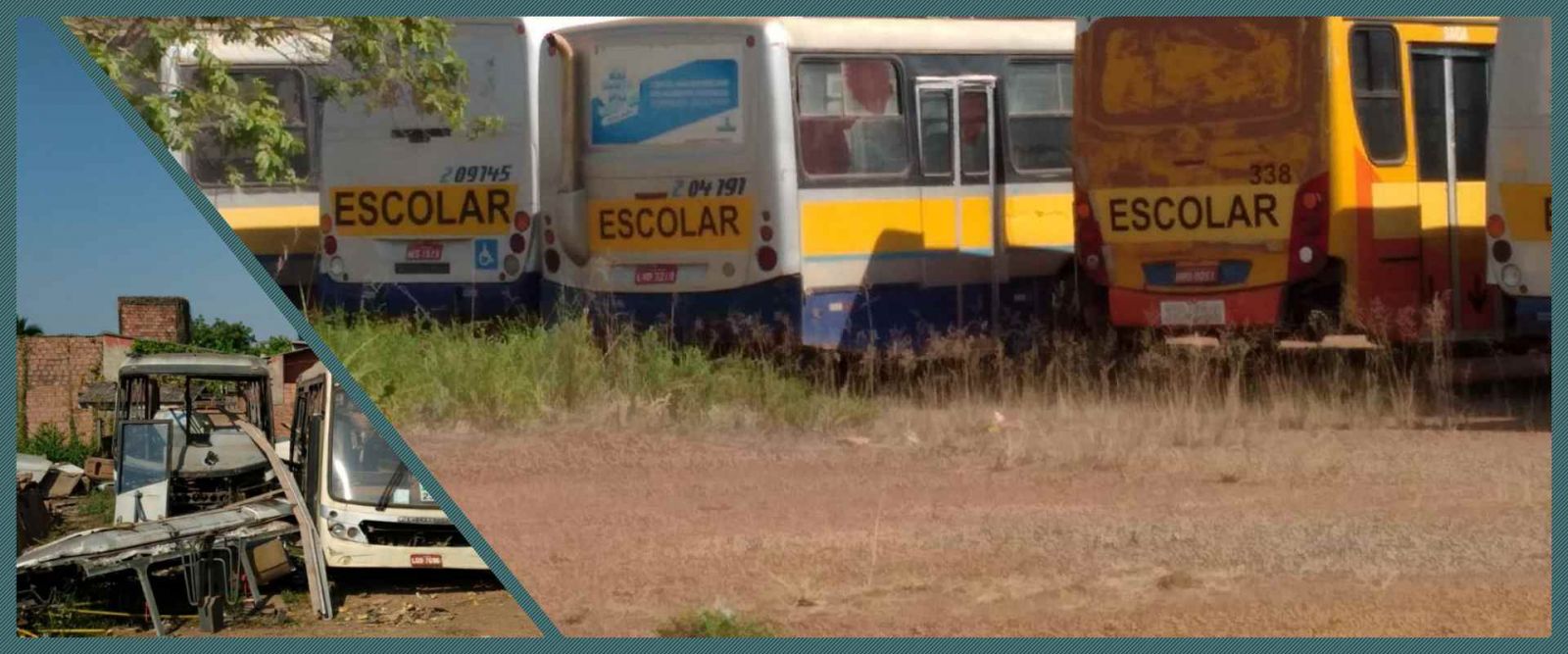 Ônibus do consórcio sim estão sendo vendido para desmanche em ferro-velho - News Rondônia