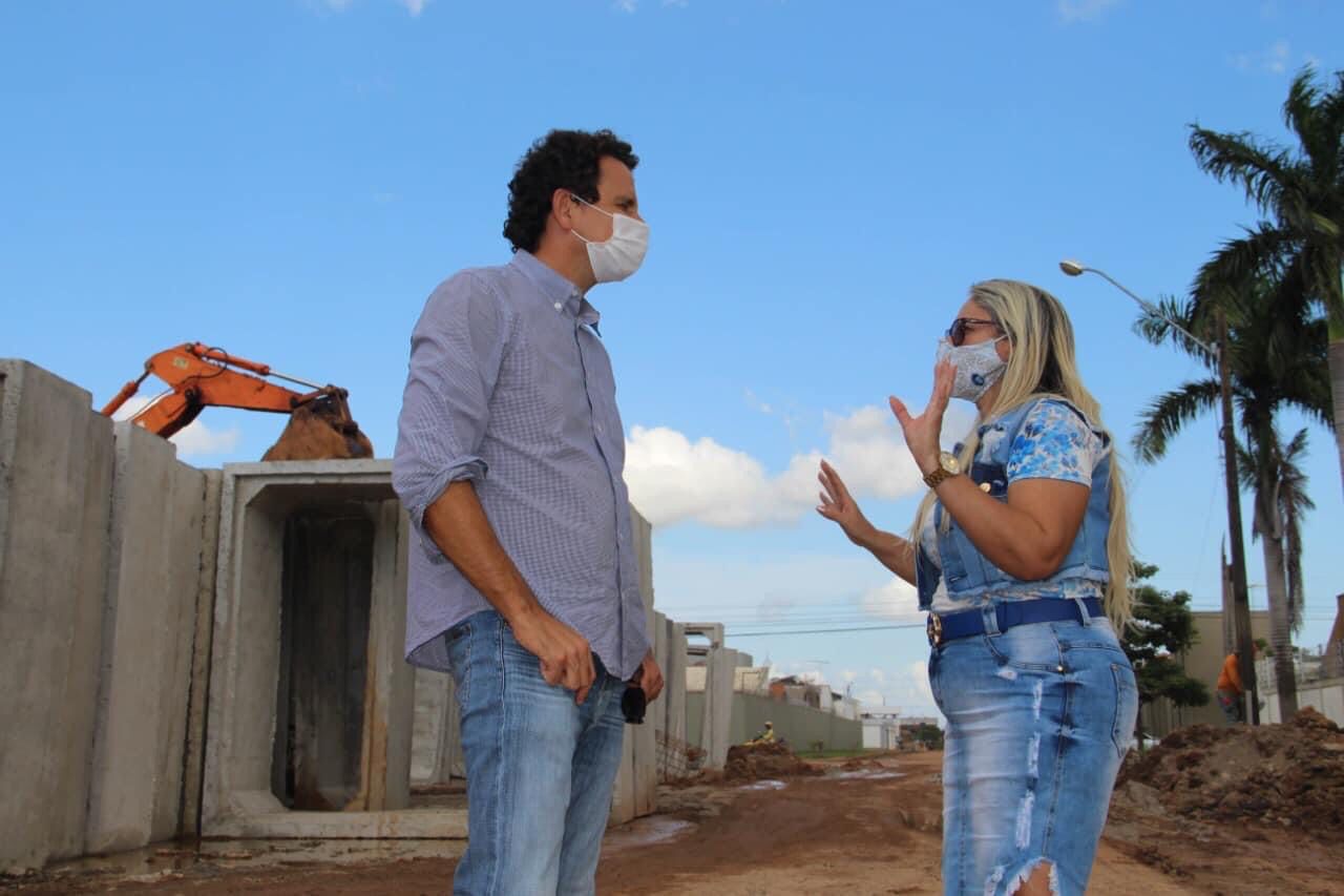 Vereadora Márcia Socorristas Animais acompanha obras do bairro Lagoa - News Rondônia