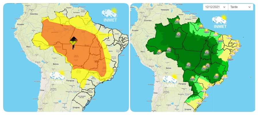 TEMPO NEWS: domingo (12) quente, mas com ventos intensos em Rondônia - News Rondônia