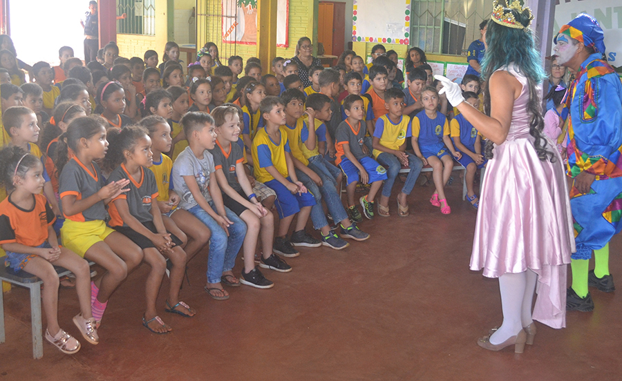 O TEATRO VAI À ESCOLA TEM GRANDE ACEITAÇÃO - News Rondônia