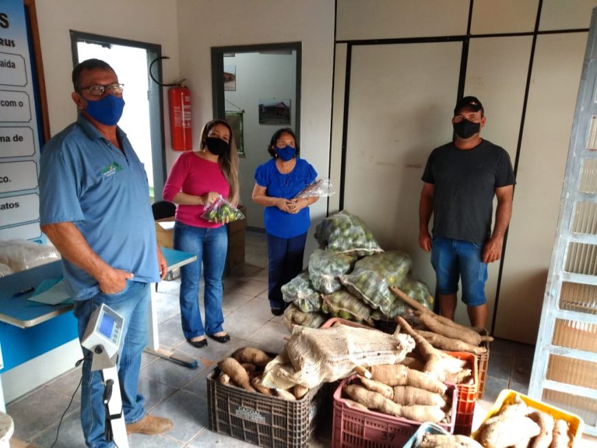 PNAE Compras diretas para alimentação escolar movimentam 27 toneladas de produtos da agricultura familiar em Espigão DOeste - News Rondônia