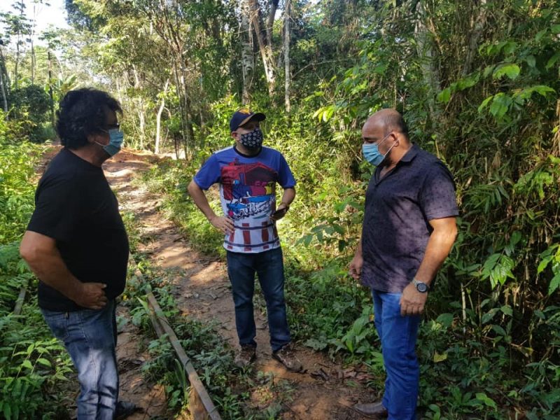 PALITOT FISCALIZA OBRAS DE RECUPERAÇÃO NO KM 3,5 DA EFMM - News Rondônia