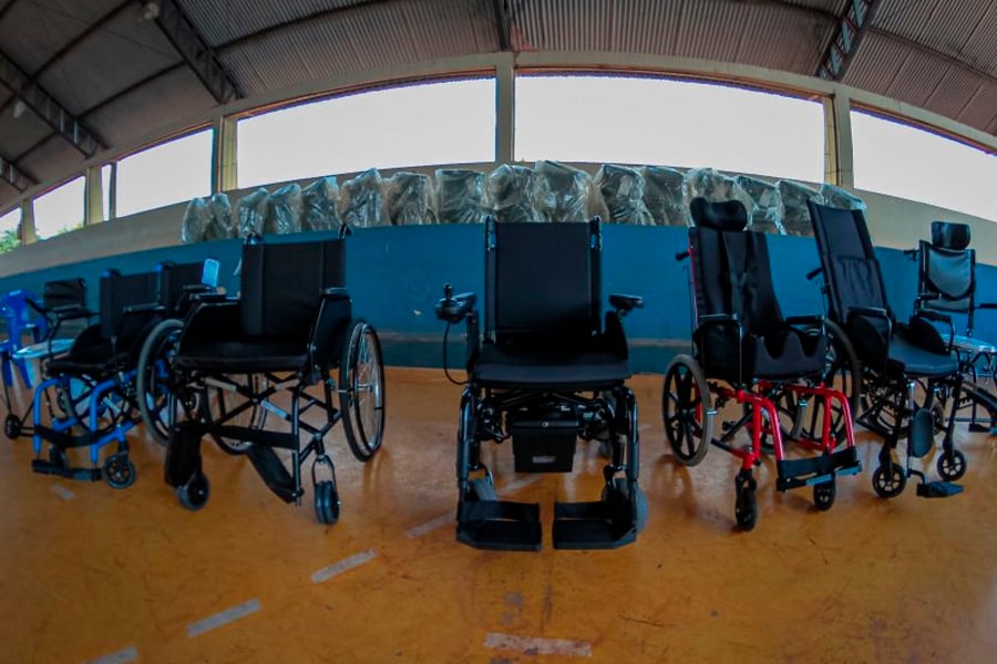Na região da Zona da Mata, Governo de Rondônia entrega mais de 200 aparelhos de mobilidade para pessoas com deficiência - News Rondônia
