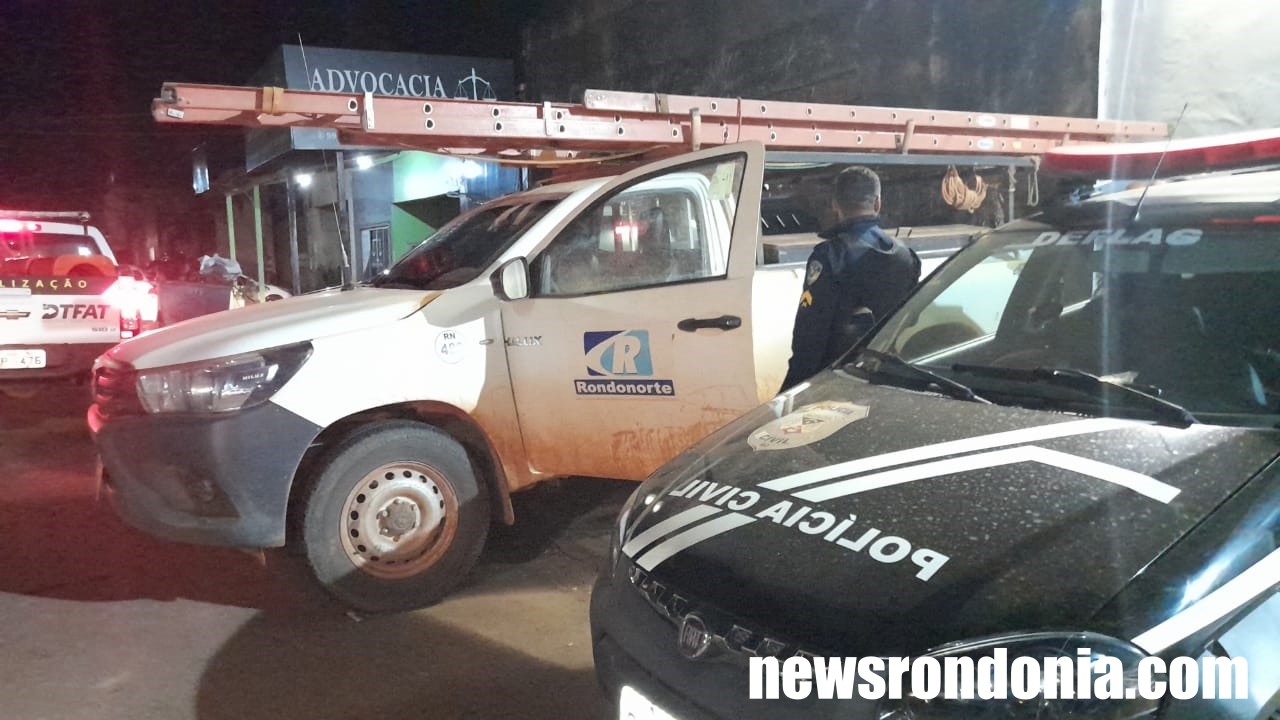 EMBRIAGADO: Funcionário de terceirizada da Energisa é preso com veículo da empresa - News Rondônia
