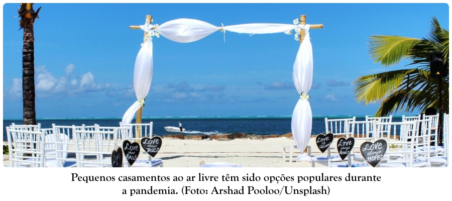 Casais ainda precisam ser criativos ao planejar casamento - News Rondônia