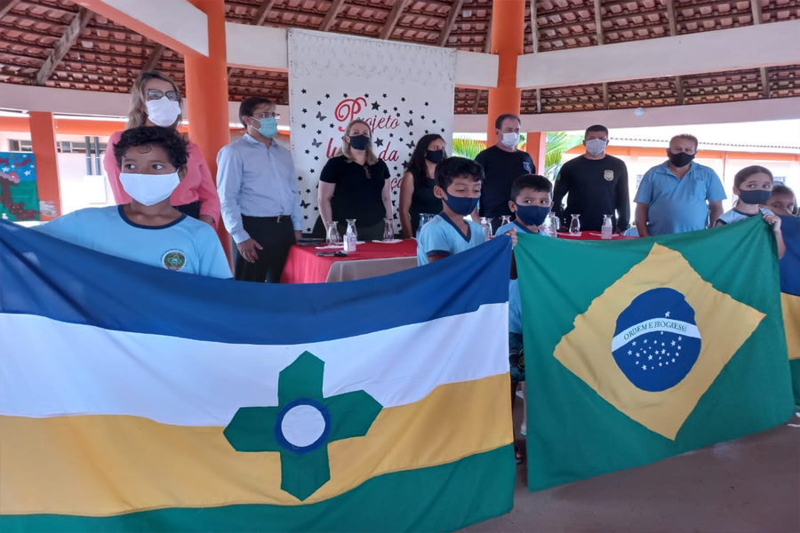 Escola municipal recebe ampla reforma e melhorias de apenados, obra foi entregue nesta quinta-feira - News Rondônia