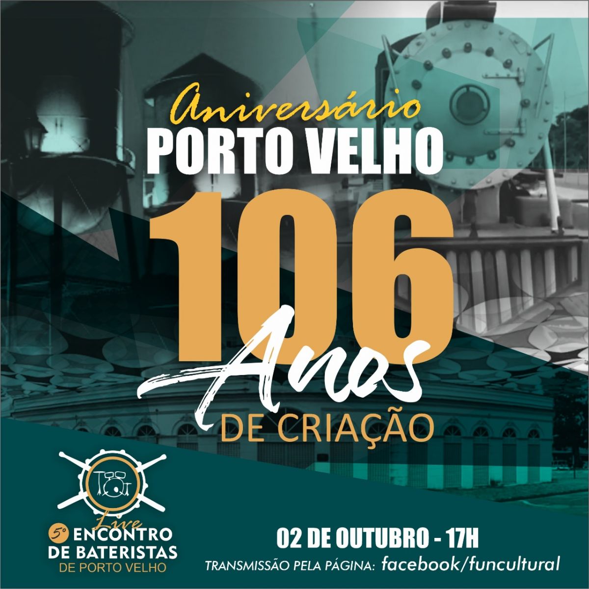 Lenha na fogueira: Porto Velho 106 anos - News Rondônia
