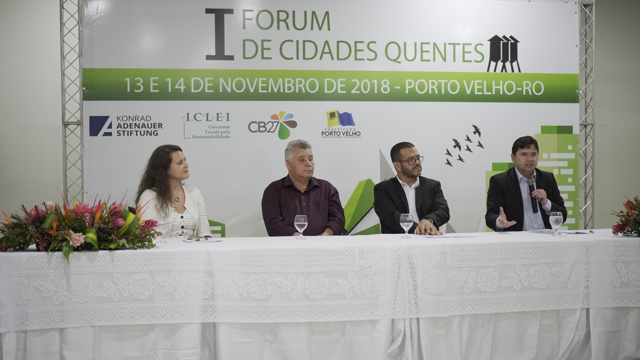 CLIMA DE FESTA NA ABERTURA DO I FÓRUM DE CIDADES QUENTES EM PORTO VELHO - News Rondônia