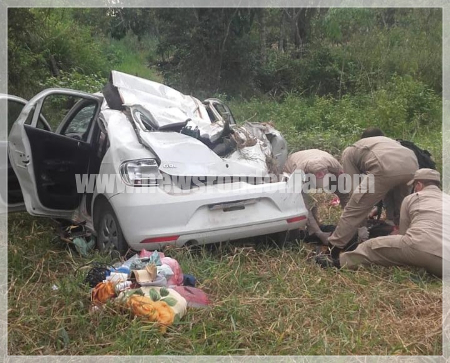 Mulher morre em grave acidente na BR-364 próximo a Cacoal - News Rondônia