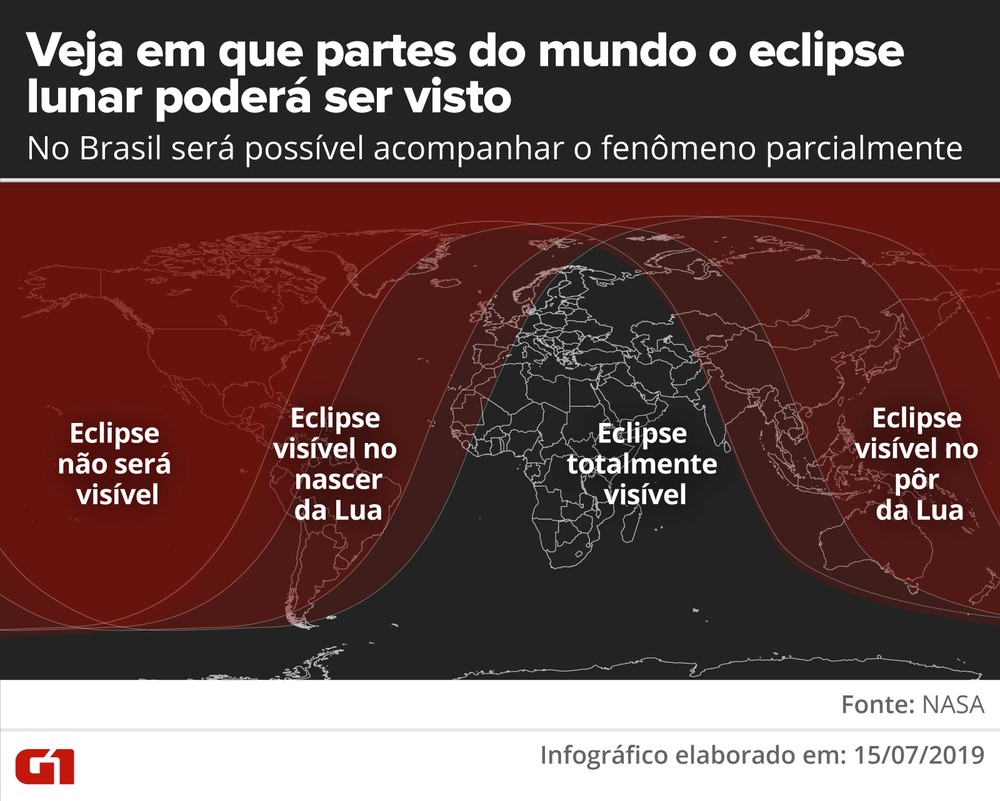 ECLIPSE PARCIAL DA LUA PODERÁ SER VISTO EM TODO O BRASIL; VEJA OS HORÁRIOS - News Rondônia